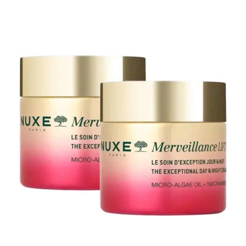 Nuxe Merveillance Lift Výnimočná starostlivosť na deň a noc, balenie 2 x 75 ml