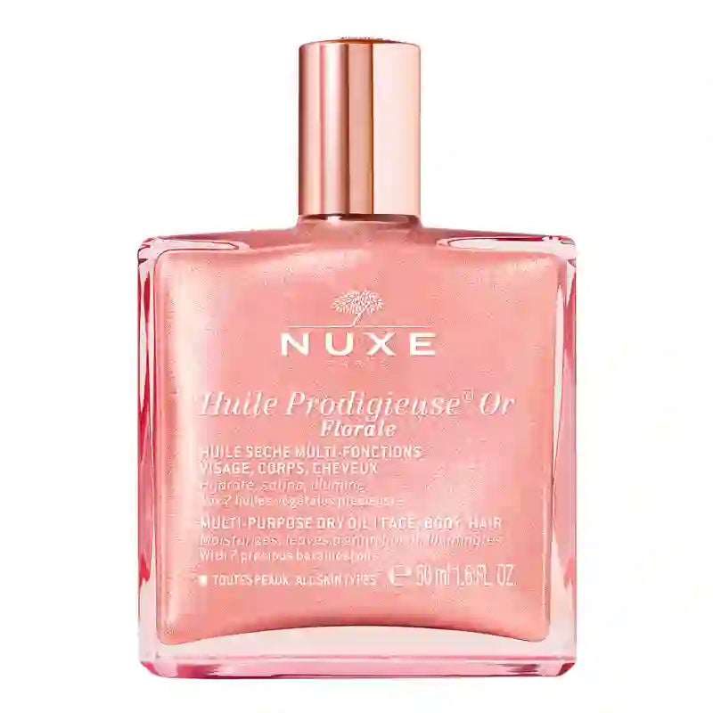 Nuxe Multi-Ranges Darčeková sada Glow Infinito Rosa Very Rose sérum na pery + Huile Prod Floral Or + Huile Prod Floral