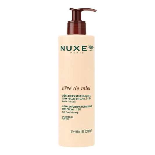 Nuxe Rêve de Miel Výživný telový krém s 48-hodinovým účinkom 400 ml
