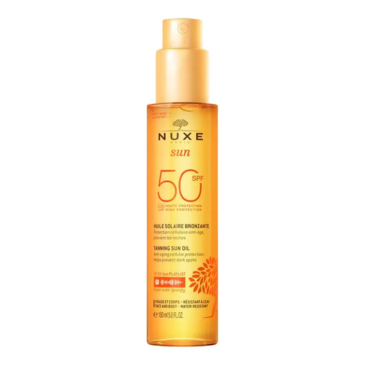 Nuxe Sun Opalovací olej na tvár a telo SPF 50