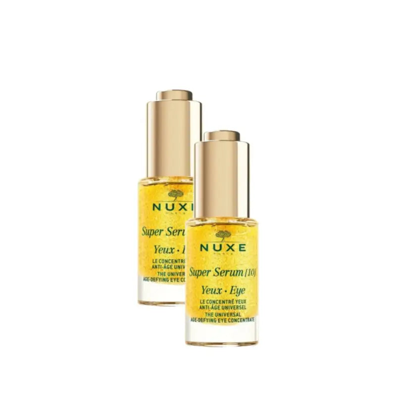 Nuxe Super Sérum [10] Univerzálne anti-aging sérum na okolie očí, balenie 2 x 15 ml