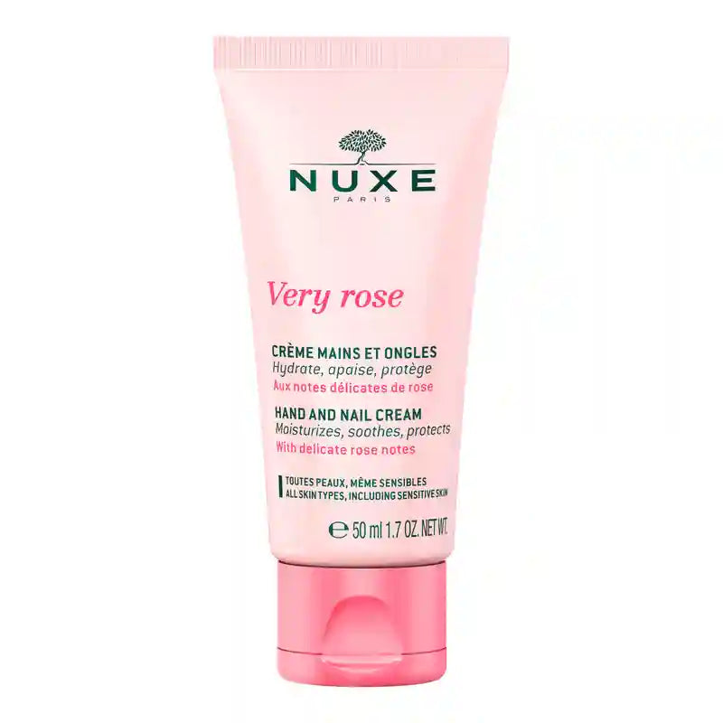 Nuxe Very Rose Darčeková sada Very Rose Čistiaci gél + Krém na ruky + Parfumovaná voda