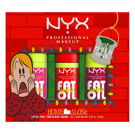 Nyx Balzam na pery Home Alone Drip Trio, 3 x 8 ml