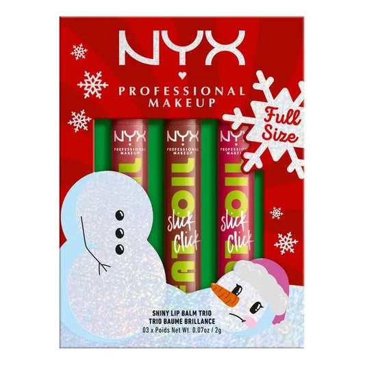 Nyx Balzam na pery Shiny Slick Click Trio, 3x2 g