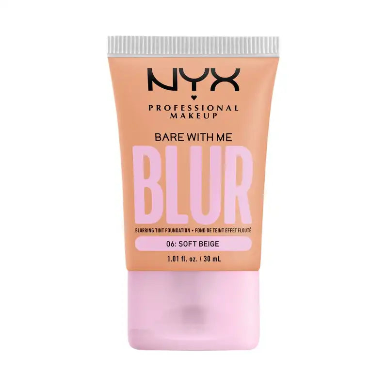 Nyx Bare With Me Blur Skin Tint, rozmazávajúci podklad pod make-up, matný efekt, odtieň 06, 30 ml