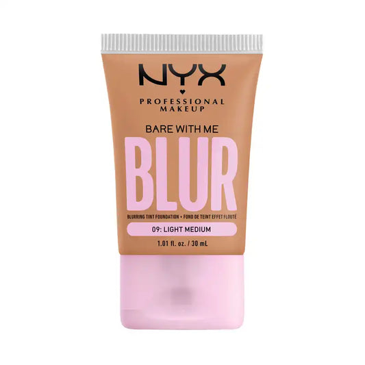 Nyx Bare With Me Blur Skin Tint, rozmazávajúci podklad pod make-up, matný efekt, odtieň 09, 30 ml