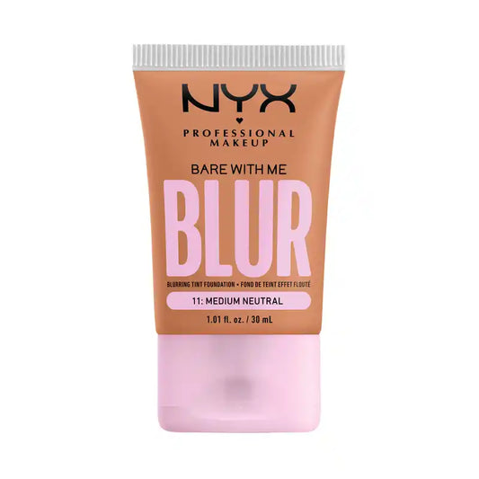 Nyx Bare With Me Blur Skin Tint, rozmazávajúci podklad pod make-up, matný efekt, neutrálny odtieň, 30 ml