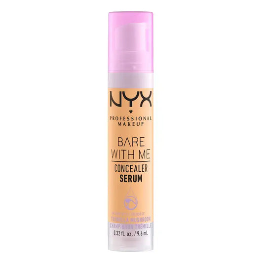 Nyx Bare With Me Serum Concealer, odtieň Golden. Vegánska receptúra, 9,6 ml