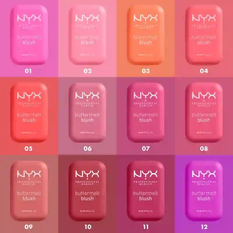 Nyx Buttermelt Blush – lícenka 09 Feeling Butta, 5 g