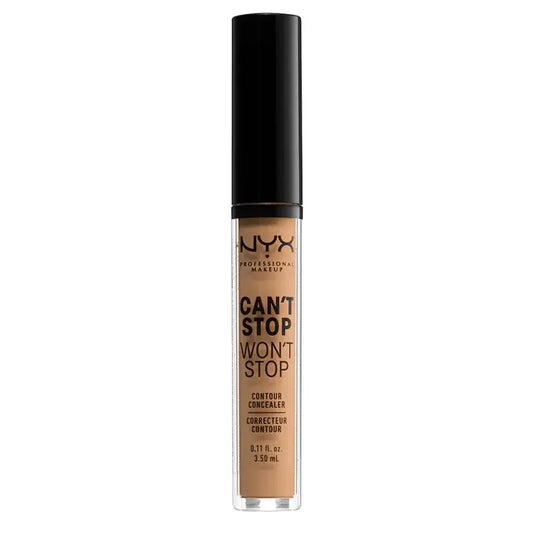 Nyx Korektor, ktorý nezanecháva komedógy, s dlhotrvajúcim účinkom, Can’T Stop Won’T Stop, odtieň 10.3 Neutral Buff pre stredne svetlú pleť, 3,5 ml