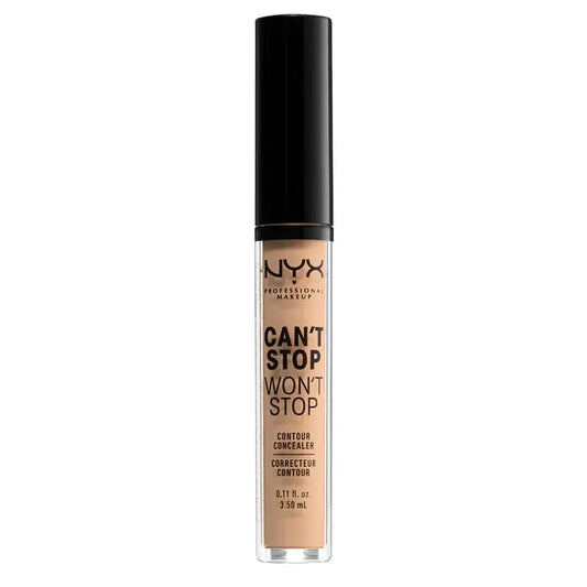 Nyx nekomedogénny korektor s dlhotrvajúcim účinkom Can'T Stop Won'T Stop, odtieň 7 Natural pre svetlú pleť, 3,5 ml