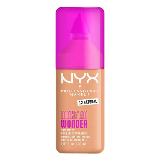 Nyx Cosmetics Make Em Wonder Natural podkladový krém, 30 ml