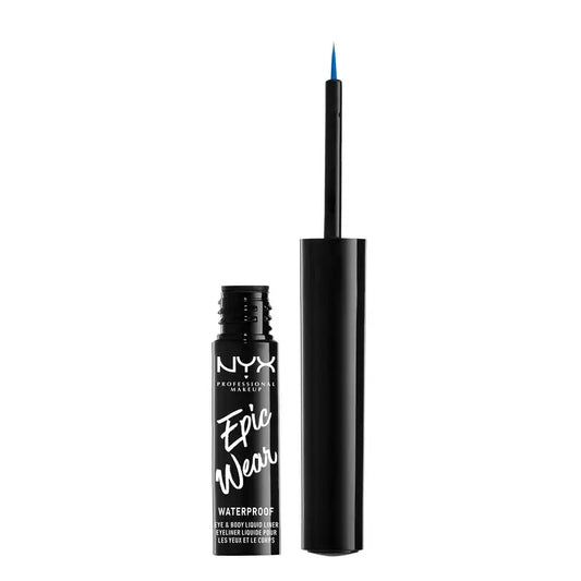 Tekutá očná linka Nyx Epic Wear, odtieň Sapphire Blue, 3,5 ml, 3,5 ml