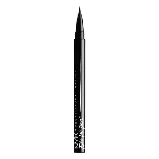 Nyx Eyeliner Waterproof Epic Ink Liner, štetcová špička, vodovzdorný, 1 ml