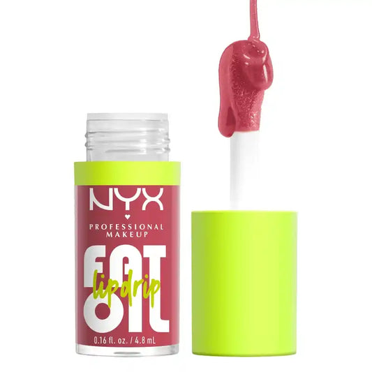 Nyx Fat Oil Lip Drip – olej na pery, odtieň Chill Like A Villain, 4,8 ml