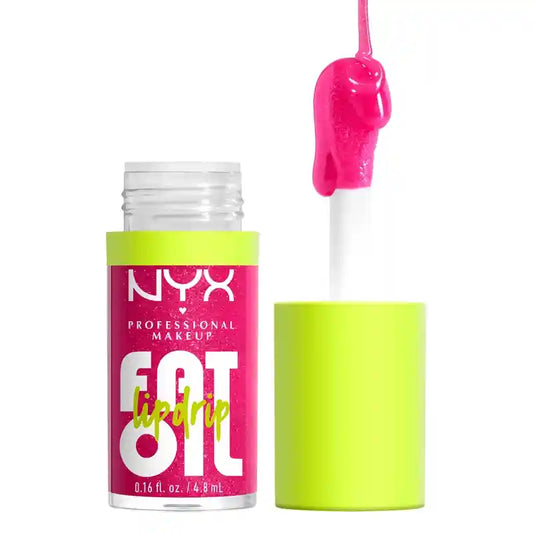 Nyx Fat Oil Lip Drip Supermodel – olej na pery. 12-hodinová hydratácia, 4,8 ml