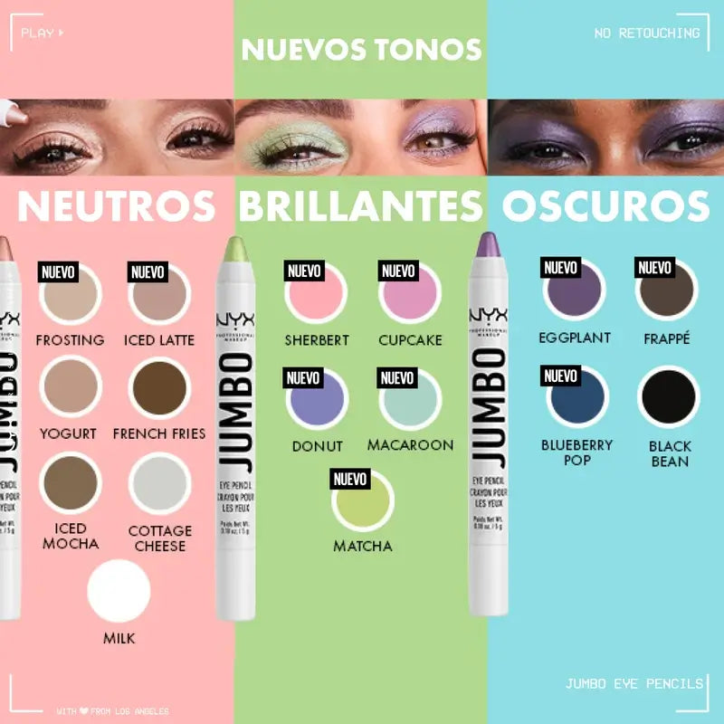 Nyx Jumbo očné ceruzka Eggplant, 5 g