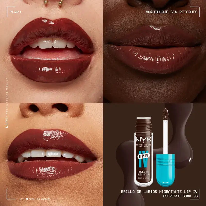 Nyx Lip Iv Rúž Espresso Soak odtieň 06, 5 ml