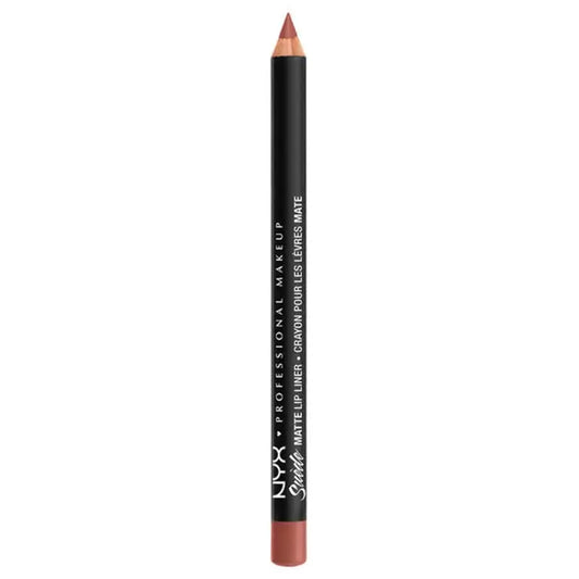 Nyx kontúrovacia ceruzka na pery Suede Mate Nude With Pink, 1 g