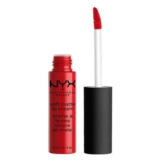 Krémová rúž Nyx Soft Matte Lip Cream. Odtieň Amsterdam 01, 8 ml