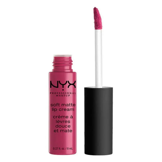 Krémová rúž Nyx Soft Matte Lip Cream. Odtieň Matte Prague, 8 ml