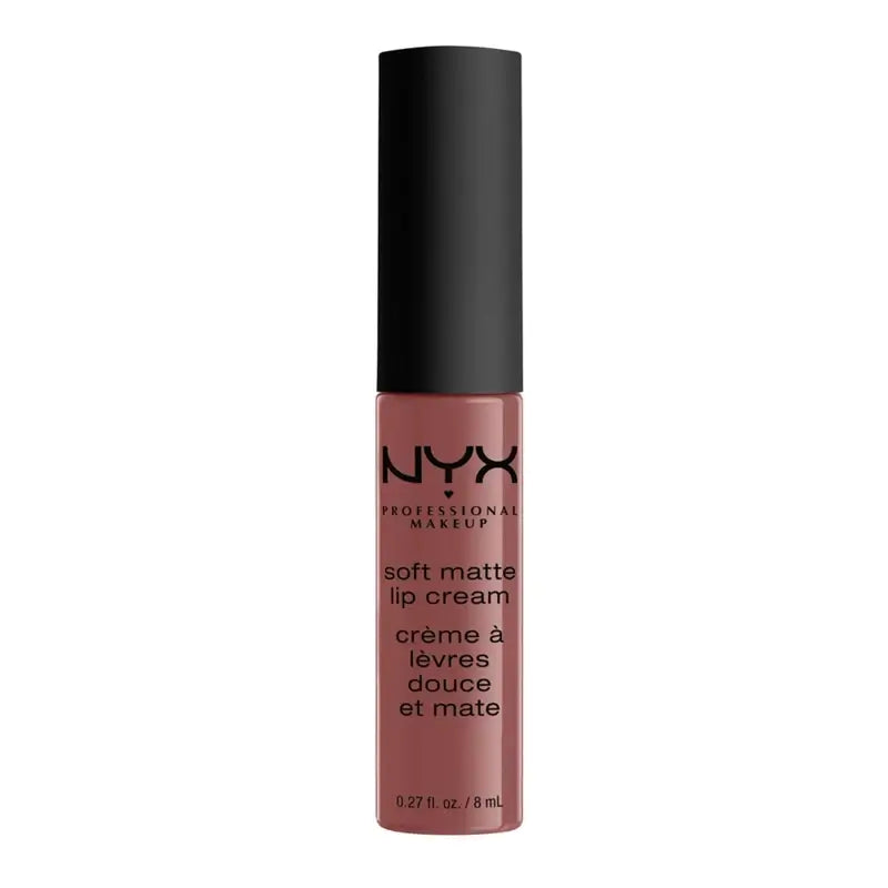 Krémová rúž Nyx Soft Matte Lip Cream. Odtieň Rome 32, 8 ml