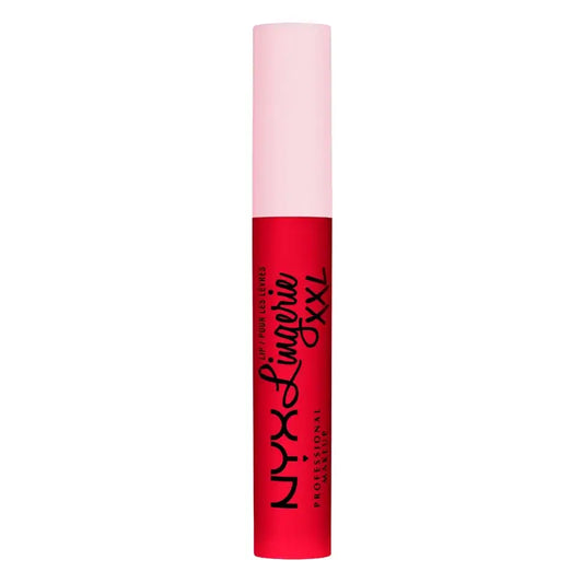 Nyx Rúž na pery Lip Lingerie XXL Fuego s dlhotrvajúcim účinkom, 100 % krytie, matný efekt, odtieň Untamable, 4 ml