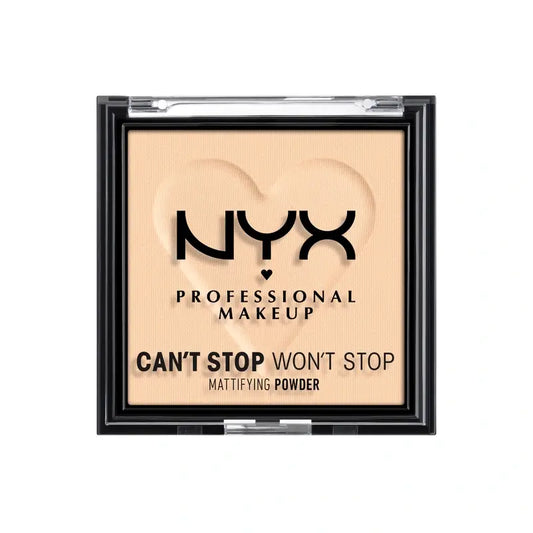 Nyx Profesionálny matujúci púder Can’t Stop Won’t Stop, odtieň 02 Light, 6 g