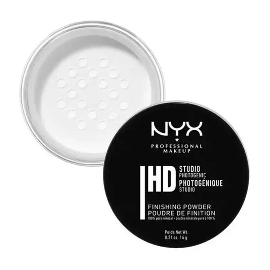 Nyx Minerálny púder na zafixovanie make-upu Studio Finishing Powder – priehľadný púder na zafixovanie make-upu, 6 g