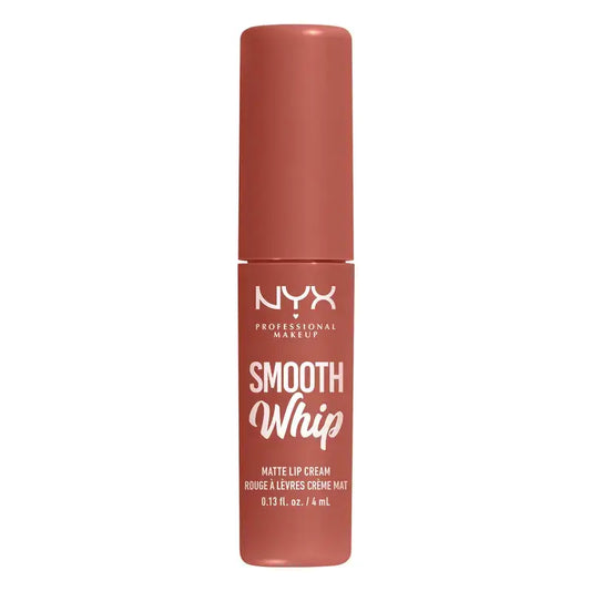 Nyx Smooth Whip Matte Lip Cream, krémová tekutá rúž, matný, odtieň Kitty Belly, 4 ml