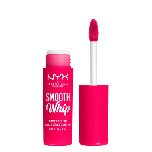 Nyx Smooth Whip Matte Lip Cream, krémová tekutá rúž, matná, odtieň Pillow Fight, 4 ml