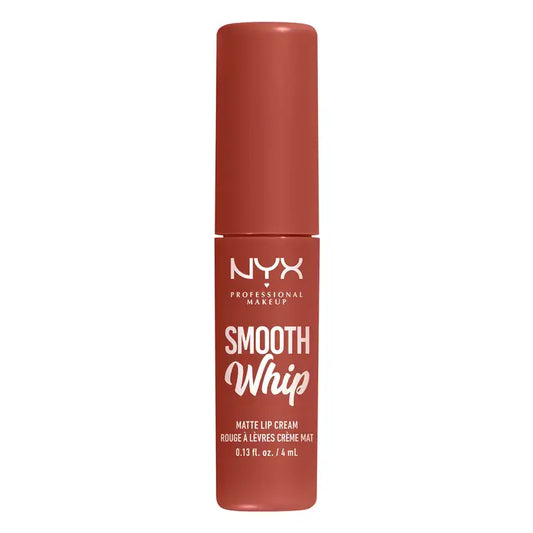 Nyx Smooth Whip Matte Lip Cream, krémová tekutá rúž, matný, odtieň Pushin, 4 ml