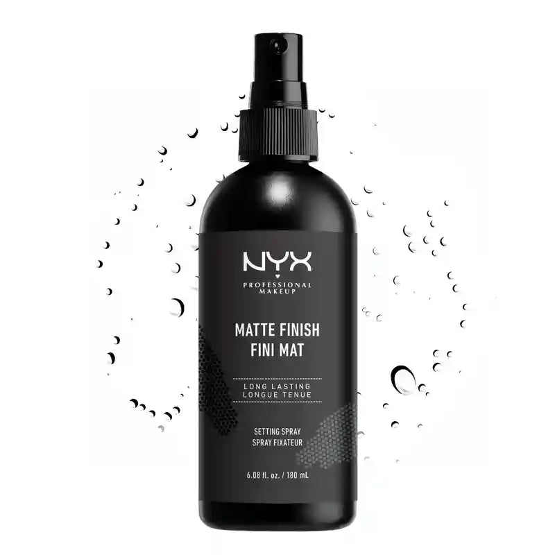Nyx Fixačný sprej s matným povrchom Setting Spray Matte Finish, veľkosť Maxi 180 ml, 180 ml
