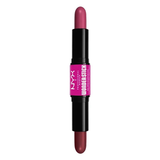 Nyx Wonder Stick Magenta. Krémová tvárenka. Odtieň 04 Deep Magenta N Ginger, 1 ks