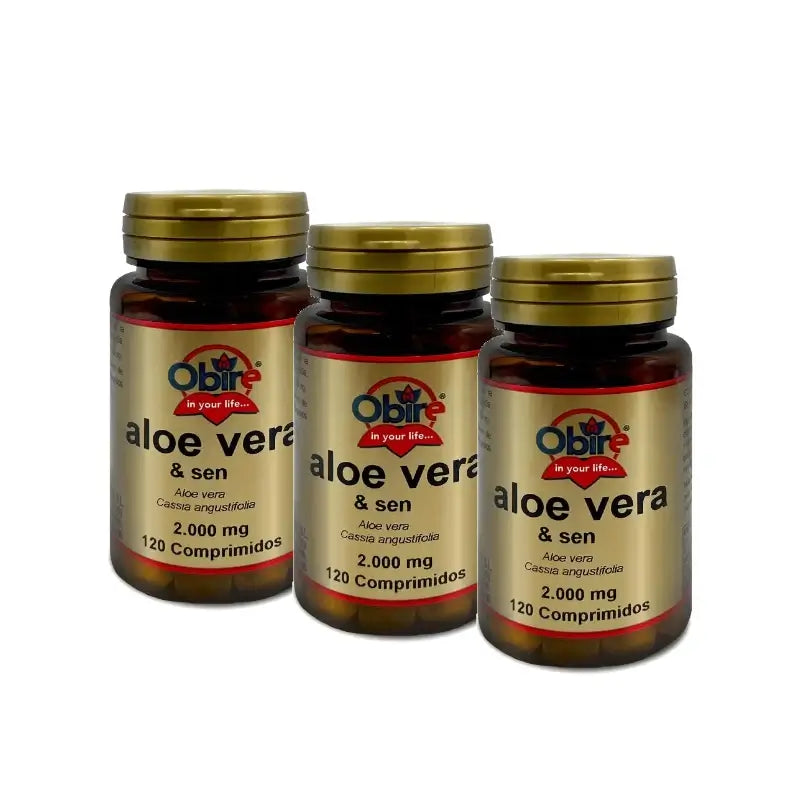 Obire Aloe Vera, balenie 3 x 120 tabliet