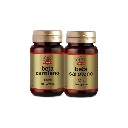 Obire Beta-karotén 6,6 mg, balenie 2 x 90 kapsúl