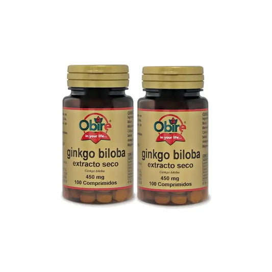 Obire Ginkgo Biloba, balenie 2 x 100 tabliet
