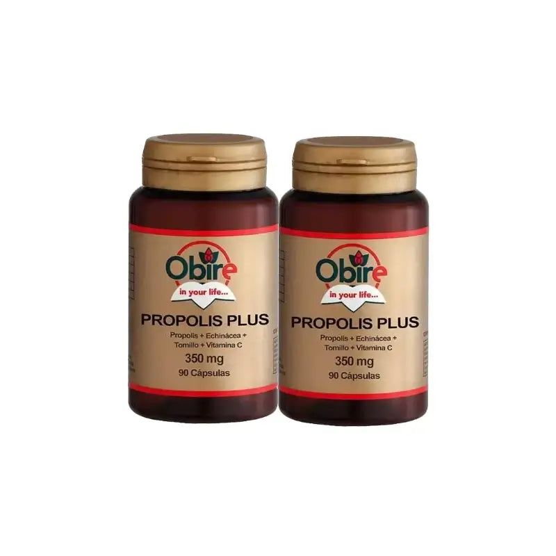 Obire Propolis Plus (Propol+Echinol+tymian), balenie 2 x 90 kapsúl