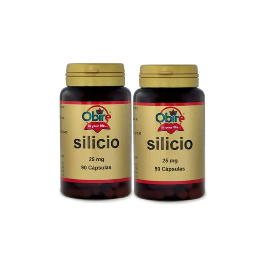 Obire Silicio 25 mg, balenie 2 × 90 kapsúl