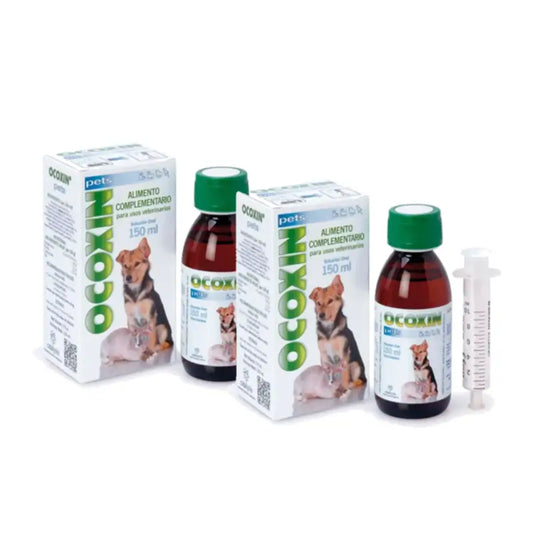 Ocoxin Pets perorálny roztok – doplnkové krmivo pre onkologických pacientov, balenie 2 x 150 ml