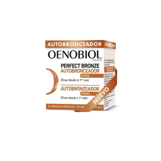 Oenobiol Perfect Bronze Golden Glow Self-Tanner, 30 caps