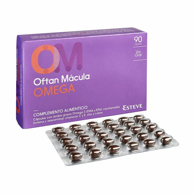 Oftan Mácula Omega – doplnok stravy, 90 kapsúl