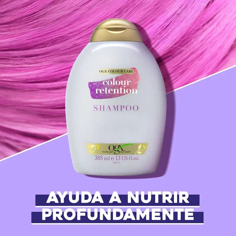 Šampón OGX na zachovanie farby, 385 ml