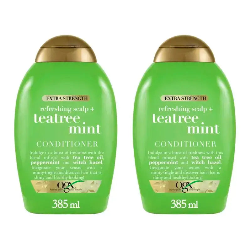 Ogx Ttx-Teatree Mint Extra, balenie 2 x 385 ml