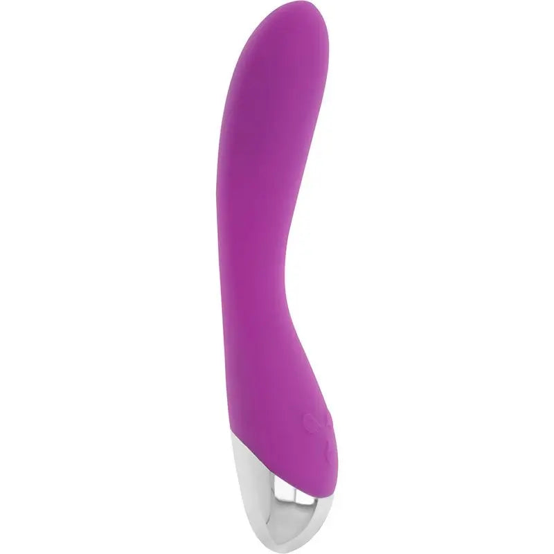 Ohmama Vibrators – vibrátor s 6 režimami a 6 rýchlosťami, fialový, 20,5 cm