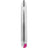 Ohmama Vibrators  Nabíjateľný vibrátor Silver, 10 režimov, 18,5 cm
