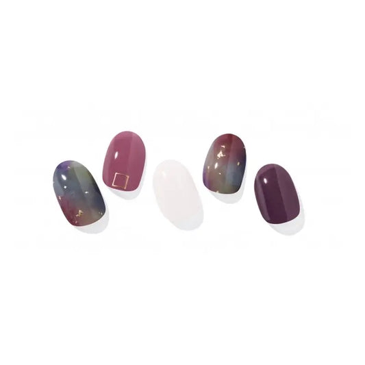 Ohora gélové nechty – Tie-Dye, 30 kusov