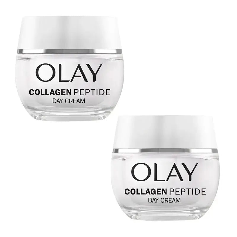 Olay Collagen Peptides 24H denný krém, balenie 2 x 50 ml