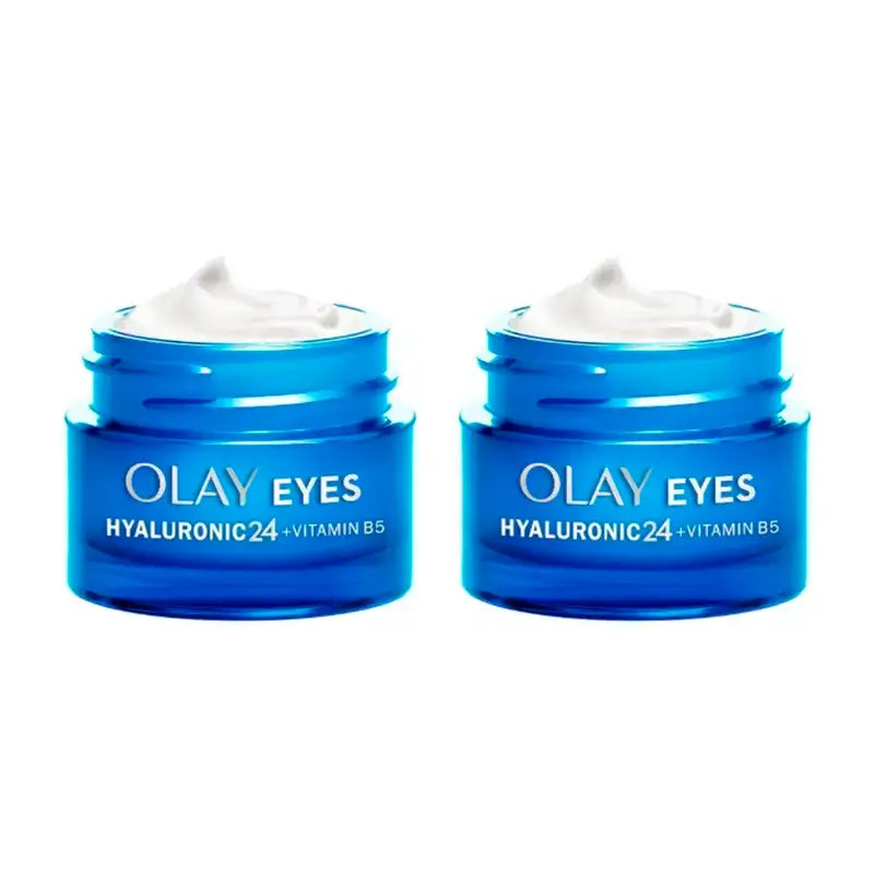 Olay Hyaluronic Očný krém, balenie 2 x 15 ml