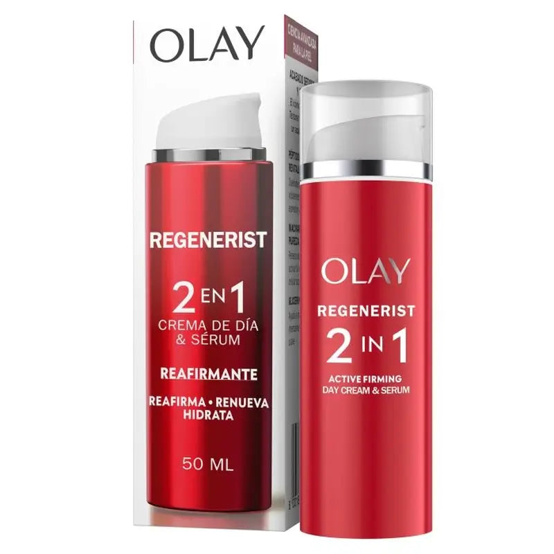Olay Regenerist 2 v 1 Aktívny spevňujúci denný krém a sérum, 50 ml